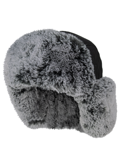 Шапка-ушанка BRODEKS Extreme KM109, черная