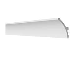 Потолочный плинтус для подсветки DECOR-DIZAYN DD512, из дюрополимера, под покраску, ударопрочный, 2 метра