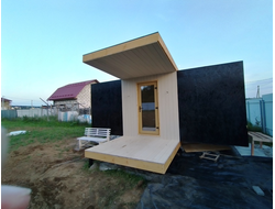 Установили мобильный домик 2,5 х 6 метра в Севастополе