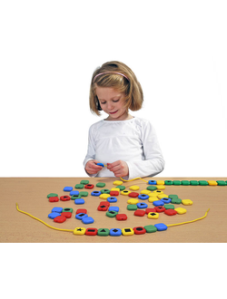 Набор Полидрон Большие бусины (изучаем формы)