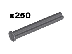 Technic, Axle  4L with Stop, Dark Bluish Gray (87083 / 4560177 / 6083620)