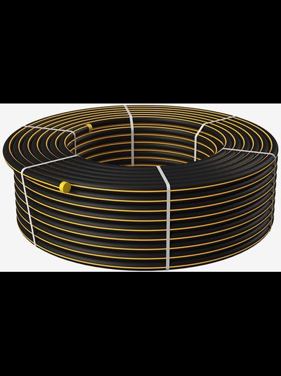 Труба газовая ПЭ 100 SDR 11 d63х5,8 мм, ГОСТ50838-2009 бухта 100м