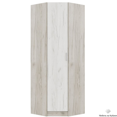 Гармония ШУ 601 М Шкаф угловой Крафт белый/Крафт серый