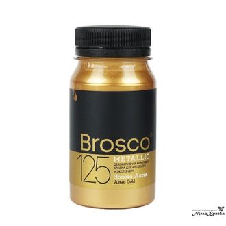 Золото Ацтек del Brosco Metallic, краска интерьерная акриловая
