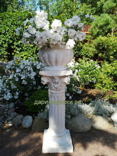 Колонна античная 73*27*27см   5,6кг  полистоун  Россия 4949/013098*