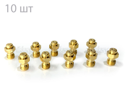 Комплект жиклёров для колонки NEVA Lux 4011, 4511, 5011, 5111, 5611, 6011, 6014 (сжиженный газ)