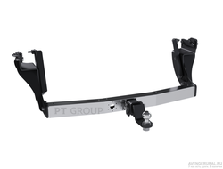 Фаркоп ТСУ /съемный квадрат/ с НЕРЖ накладкой GWM Poer King Kong 2022-