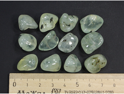 Пренит, галтовка в ассортименте, ЮАР (15-20 мм, 2-3 г) №18781