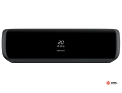 Внутренний блок настенного типа Hisense серии PREMIUM BLACK FREE Match DC Inverter R32 Wi-Fi AMS-12UW4RVETG00(B)
