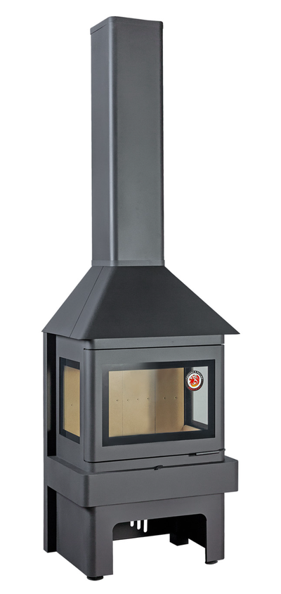 Камин ПРАГА три стекла, Экокамин (Россия)