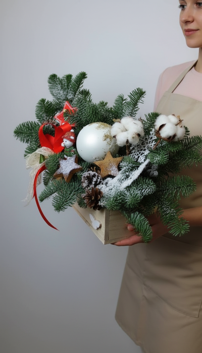 Новогодняя композиция № 1129