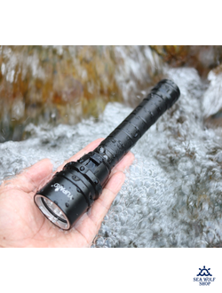 Фонарь подводный Yupard-SH 3*L2-1200Lm желтый