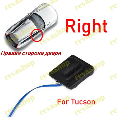 Hyundai Tucson, keyless entry, дверь сенсорная, кнопка открытия, Smart Key, безключевой доступ, авто