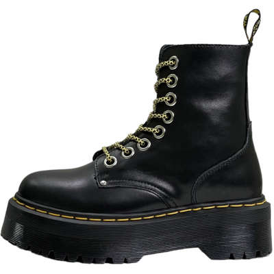 Dr Martens 1460 Vegan Jadon Round Toe Smooth Leather Black