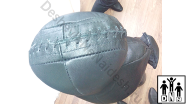 борцовский тренировочный манекен двуногий самбо кожа