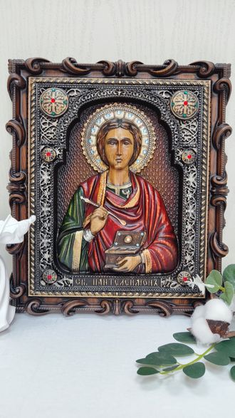 Икона Святой Пантелеймон-Целитель
