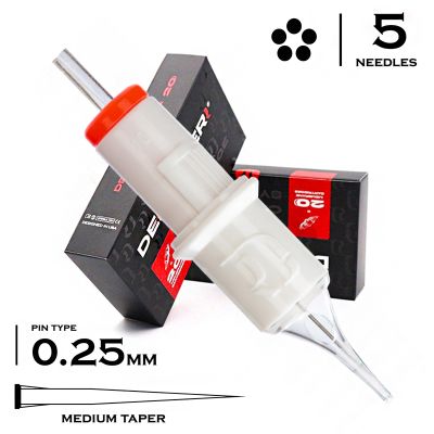 5 RLMT / 0,25mm - Round Liner Medium Taper &quot;DEFENDERR&quot;