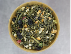 Зеленый чай с добавками "Ягодный микс" 100г