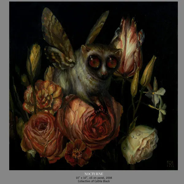 Лемур с крыльями. Необычные, мифические существа. Фэнтези существа. Иллюстрации