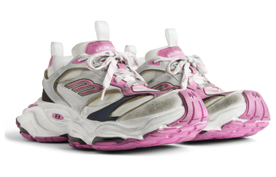 Кроссовки Balenciaga Cargo Sneaker Worn-Out Grey Pink