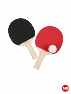 Набор для настольного тенниса (2 ракетки + 3 мяча)