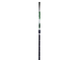 Палки для скандинавской ходьбы Berger , 77-135 см, 2-секционные Starfall чёрный/белый/ярко-зелёный