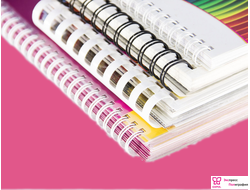 Переплет на металлическую/пластиковую пружину