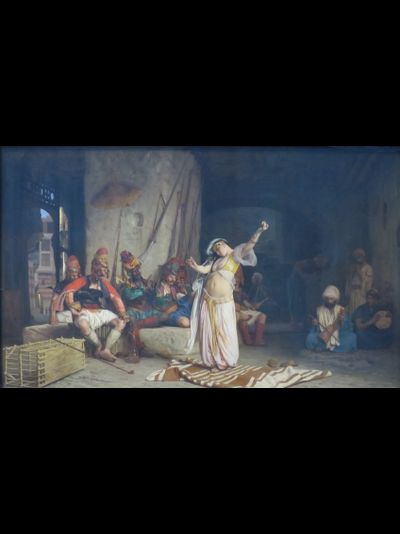 Картина обогреватель, репродукция Жан-Леона Танец альмеи