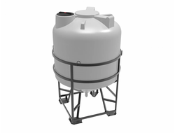 Емкость конусная полного слива ЦКТ 5000 в обрешетке