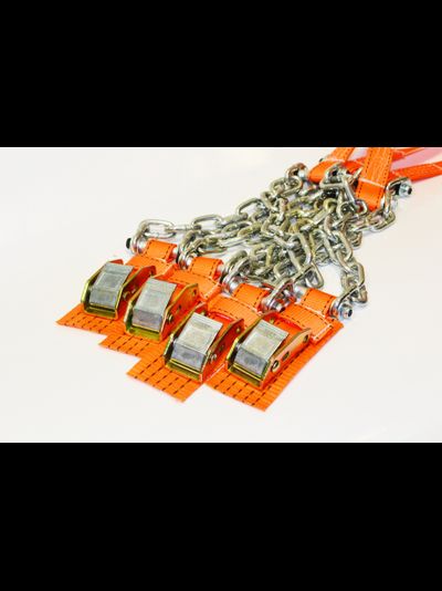 Комплект браслетов противоскольжения Secura 4WD R14-R18 для легковых а/м, кроссоверов и небольших внедорожников массой до 2000 кг, 4 шт РАСПРОДАЖА