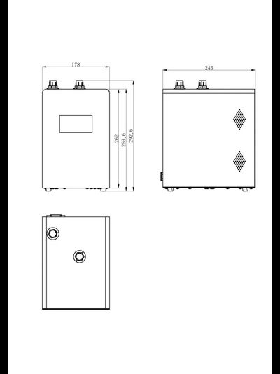Бак нагрева 2,4 л