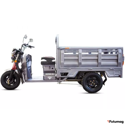 Грузовой электротрицикл Rutrike Антей-У 1500 60V1200W серый