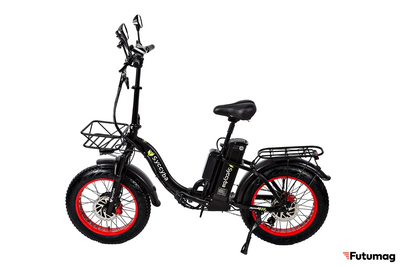 Электровелосипед Syccyba H2 (F11) DUAL 20AH красный