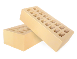 Кирпич облицовочный Желтый Гладкий 1NF 250х120х65 М125-200 Красная гвардия