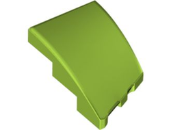 Wedge 3 x 2 Left No Studs, Lime (80177 / 6375810)