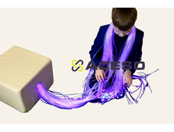 Мягкий кубик с пучком волокон-200 RG070