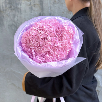 Букет из стабилизированной гортензии