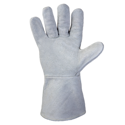 Перчатки сварщика Light с крагой из спилковой кожи без подкладки JETA SAFETY JWK101-XL