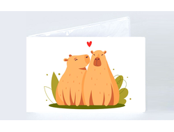 Обложка на зачетную книжку Капибара, Kapibara-san №19