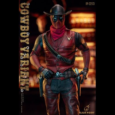 Ковбой Дэдпул ("Дэдпул и Росомаха") - Коллекционная ФИГУРКА 1/6 Cowboy Variant (FP-22173) - Flashpoint Studio
