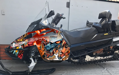 Наклейки на снегоход  Lynx Ranger Expedition Commander 2011-2018 №1431