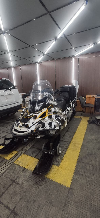 Наклейки на снегоход BRP Lynx Skandic Army Yeti expedition commander 2012 2020 №2275