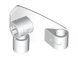 Technic, Panel Curved # 9 3 x 3 Tapered Left, White (2395 6513888)