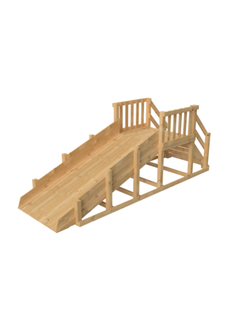 Зимняя деревянная заливная горка Выше Всех Ледянка