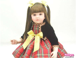 Кукла реборн — девочка  "Анюта" 60 см
