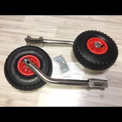 Колеса транцевые ИВ быстросъемные 57 см нерж 4 мм - MNELODKU.RU