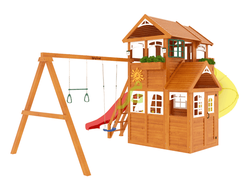 Детская площадка IgraGrad Клубный домик 3 с трубой Luxe