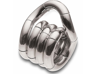 Игрушка-релаксант-антистресс-головоломка TANGLE METALLIC (ТАНГЛ ...