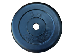 Диск обрезиненный Антат, диаметр 26 мм, вес 5 кг