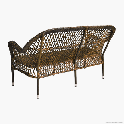 Диван ПРОВАНС трехместный из ротанга